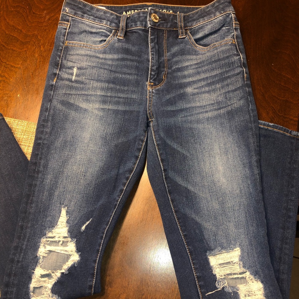 American eagle high-rise jegging:)